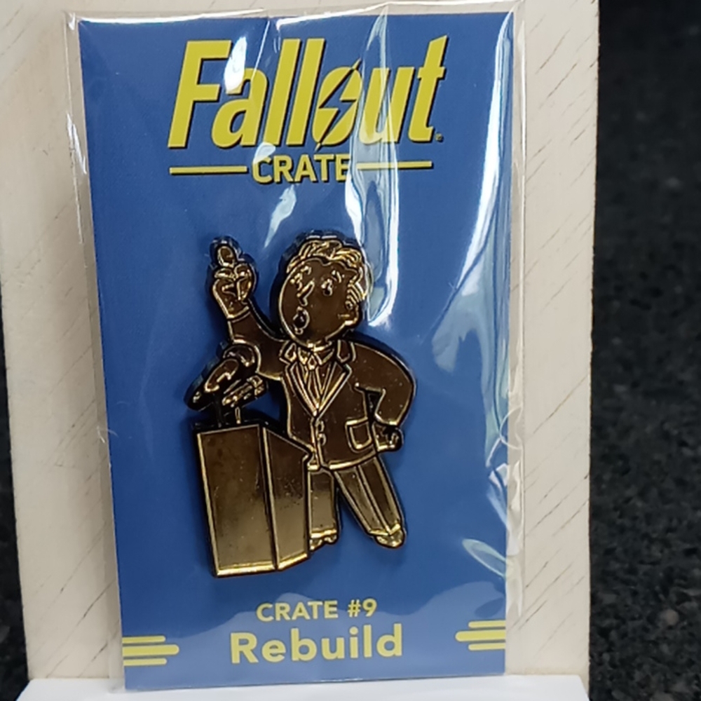 NIP Fallout #9 pin